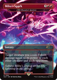Miku's Spark - Chandra's Ignition — Secret Lair Drop Series