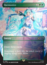 Harmonize (1596) (Rainbow Foil) — Secret Lair Drop Series