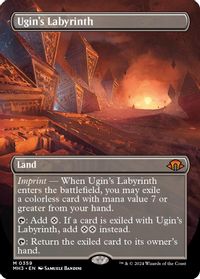 Ugin's Labyrinth (Borderless) — Modern Horizons 3