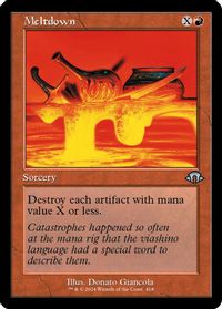 Meltdown (Retro Frame) — Modern Horizons 3