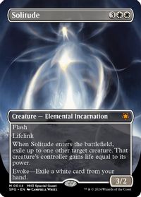 Solitude (Borderless) — Special Guests