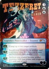 Tezzeret the Seeker (1619) (Rainbow Foil) — Secret Lair Drop Series