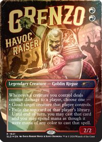 Grenzo, Havoc Raiser (Rainbow Foil) — Secret Lair Drop Series