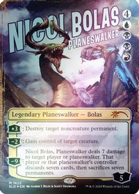 Nicol Bolas, Planeswalker (Rainbow Foil) — Secret Lair Drop Series