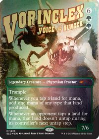 Vorinclex, Voice of Hunger (Rainbow Foil) — Secret Lair Drop Series