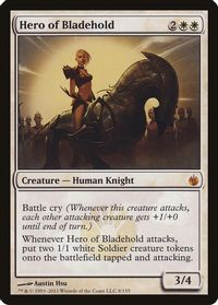 Hero of Bladehold (Mirrodin Besieged) — Oversize Cards
