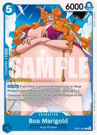 Boa Marigold — 500 Years in the Future Pre-Release Cards