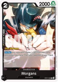 Morgans — 500 Years in the Future Pre-Release Cards