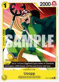 Usopp — 500 Years in the Future Pre-Release Cards