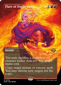 Flare of Duplication (Borderless) — Modern Horizons 3