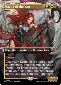 Kaalia of the Vast (0343) (Borderless) — Modern Horizons 3
