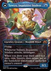 Tamiyo, Inquisitive Student (Borderless) — Modern Horizons 3