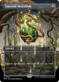 Emerald Medallion (Borderless) — Modern Horizons 3