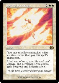 Flare of Fortitude (Retro Frame) — Modern Horizons 3