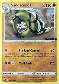 Sandaconda - 082/163 (EB Games Exclusive) — Miscellaneous Cards & Products