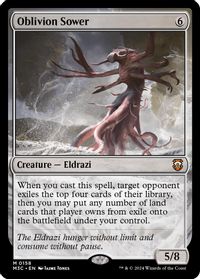 Oblivion Sower (Ripple Foil) — Commander: Modern Horizons 3