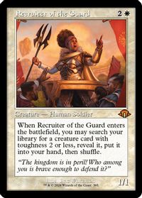 Recruiter of the Guard (Retro Frame) — Modern Horizons 3