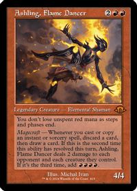 Ashling, Flame Dancer (Retro Frame) — Modern Horizons 3