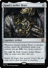 Gonti's Aether Heart — Commander: Modern Horizons 3