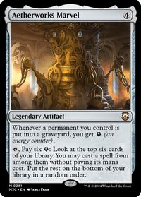 Aetherworks Marvel (Ripple Foil) — Commander: Modern Horizons 3