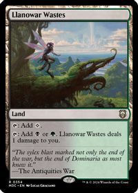 Llanowar Wastes — Commander: Modern Horizons 3