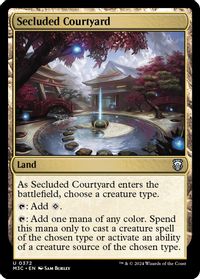 Secluded Courtyard — Commander: Modern Horizons 3