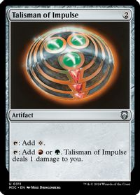 Talisman of Impulse — Commander: Modern Horizons 3