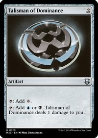 Talisman of Dominance — Commander: Modern Horizons 3