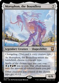 Morophon, the Boundless — Commander: Modern Horizons 3