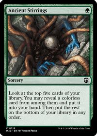 Ancient Stirrings — Commander: Modern Horizons 3