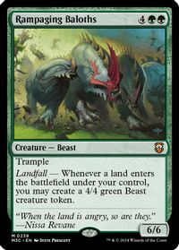 Rampaging Baloths — Commander: Modern Horizons 3