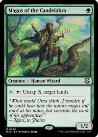 Magus of the Candelabra (Ripple Foil) — Commander: Modern Horizons 3