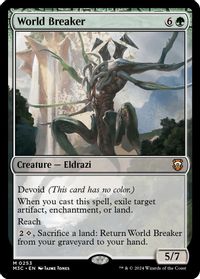 World Breaker (Ripple Foil) — Commander: Modern Horizons 3