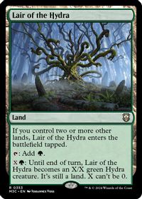 Lair of the Hydra (Ripple Foil) — Commander: Modern Horizons 3