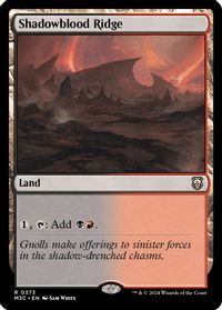 Shadowblood Ridge — Commander: Modern Horizons 3