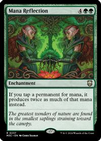 Mana Reflection (Ripple Foil) — Commander: Modern Horizons 3