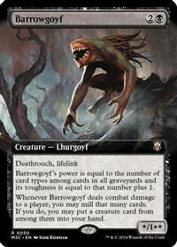 Barrowgoyf (Extended Art) — Commander: Modern Horizons 3