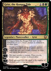 Grist, the Hunger Tide (Ripple Foil) — Commander: Modern Horizons 3