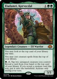 Eladamri, Korvecdal — Prerelease Cards