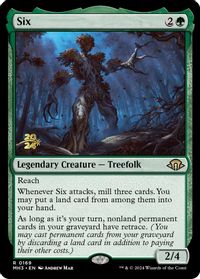 Six — Prerelease Cards