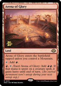 Arena of Glory — Prerelease Cards