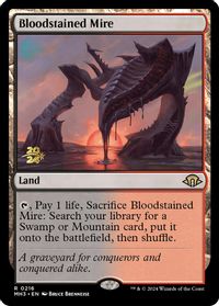 Bloodstained Mire — Prerelease Cards