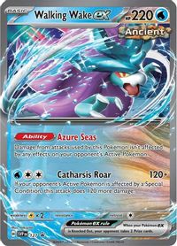 Walking Wake ex - 127 — SV: Scarlet & Violet Promo Cards