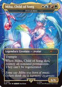 Miku, Child of Song - Child of Alara — Secret Lair Drop Series