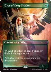 Elves of Deep Shadow (Rainbow Foil) — Secret Lair Drop Series