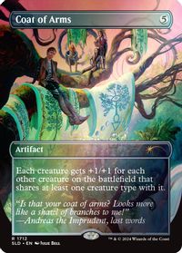 Coat of Arms (1712) (Rainbow Foil) — Secret Lair Drop Series