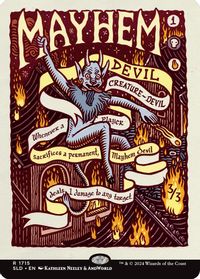 Mayhem Devil — Secret Lair Drop Series