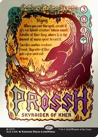 Prossh, Skyraider of Kher (Rainbow Foil) — Secret Lair Drop Series