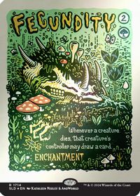 Fecundity (Rainbow Foil) — Secret Lair Drop Series