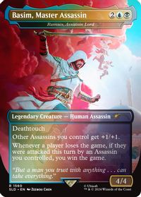 Basim, Master Assassin - Ramses, Assassin Lord (Rainbow Foil) — Secret Lair Drop Series